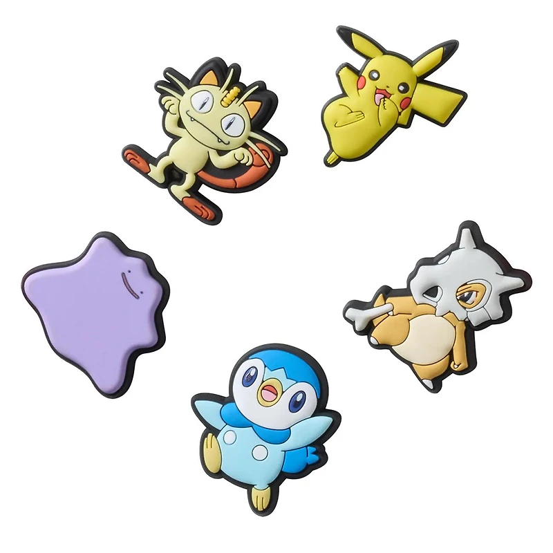 Pokemon Variety Jibbitz Charms - 5 Pack