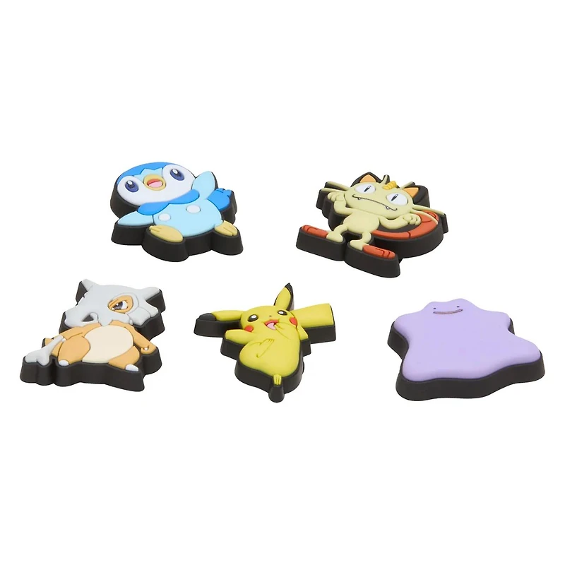 Pokemon Variety Jibbitz Charms - 5 Pack