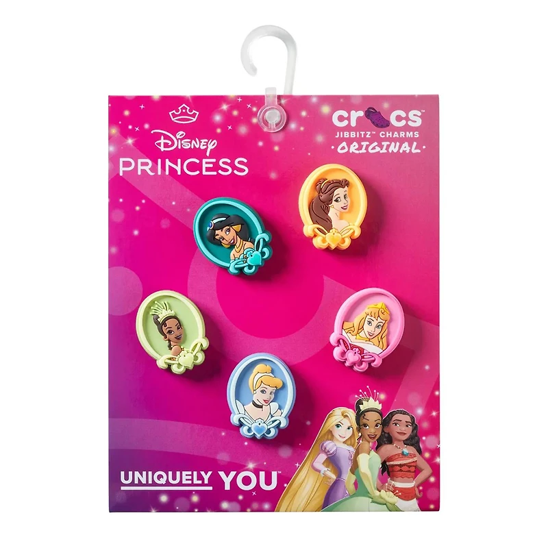 Disney Princess Jibbitz Charms - 5 Pack