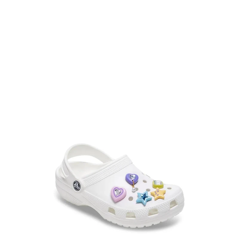 Dazzling Gem Jibbitz Charms - 5 Pack