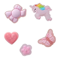 Tiny Girl Favourites Jibbitz Charms - 5 Pack