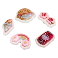 Squish Filled Summer Jibbitz Charms - 5 Pack