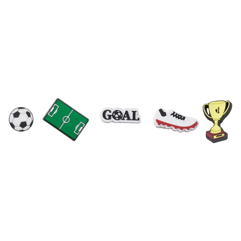 Crocs Soccer Star Jibbitz Charms 5 Pack