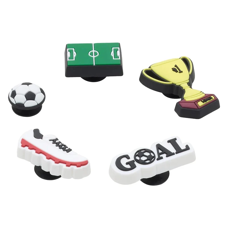 Crocs Soccer Star Jibbitz Charms 5 Pack