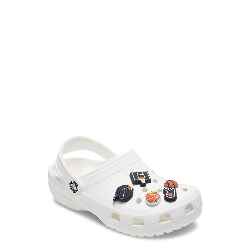 Jibbitz 5 Packs - Basketball Team Charm