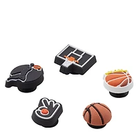 Jibbitz 5 Packs - Basketball Team Charm