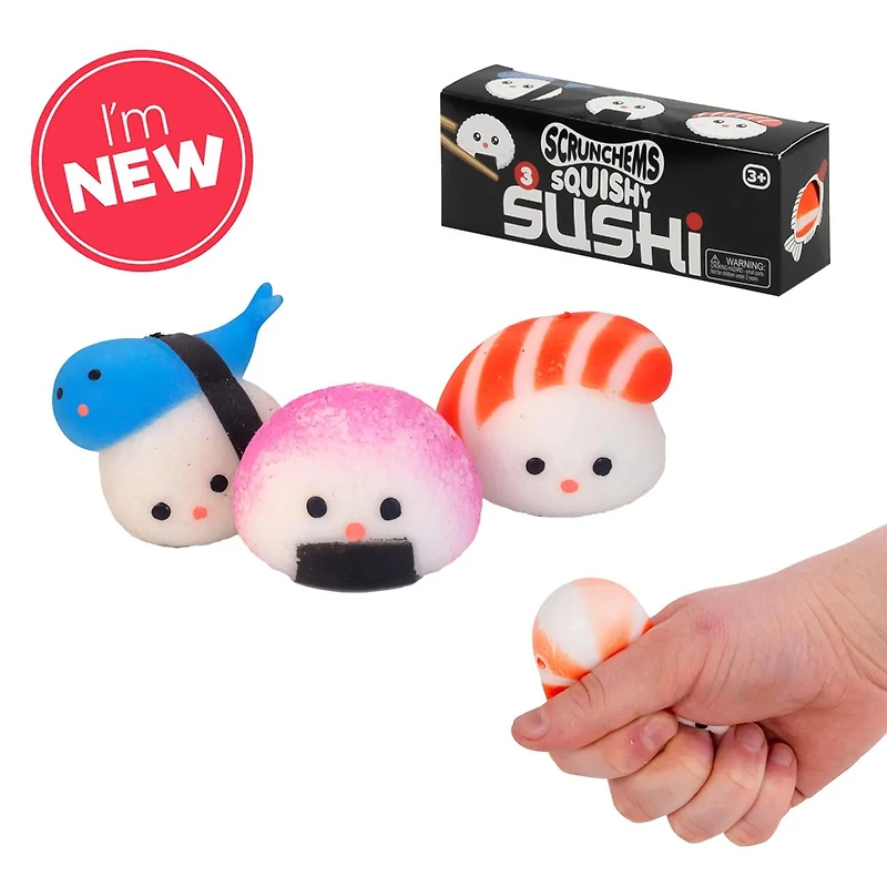 Scrunch 'Ems Sushi 3 Pack