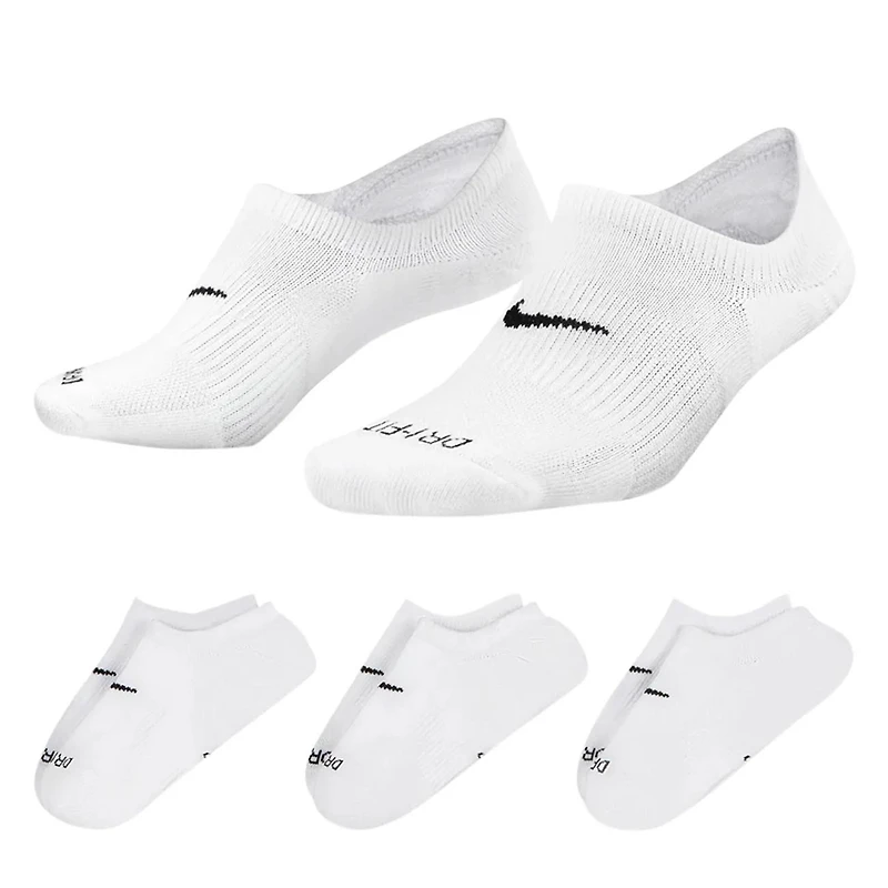 Women's 3-Pack Everyday Plus Cushioned No Show Socks