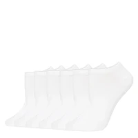 Women's 6-Pack Cotton No Show Sport Socks