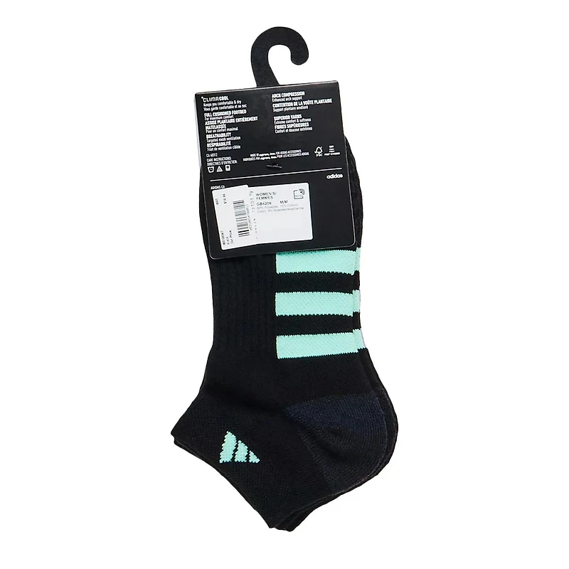 Womens' Cushioned 3 PK Low Cut Socks