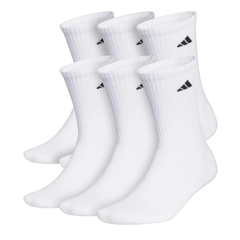 Women's Cushioned Crew Socks - 6 Pack
