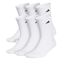 Women's Cushioned Crew Socks - 6 Pack