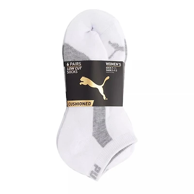 Women's 6-Pk Low Cut Socks
