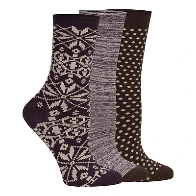 3PK Crew Socks