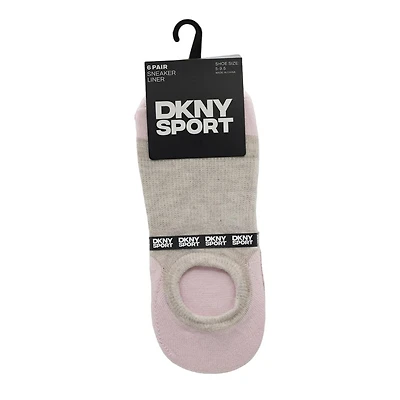 Women's 6 Pack Liner Socks