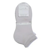 Women's Full Terry Powder Cushion Quarter 3 Pack