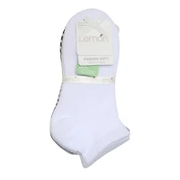 Women's Full Terry Powder Cushion Quarter 3 Pack