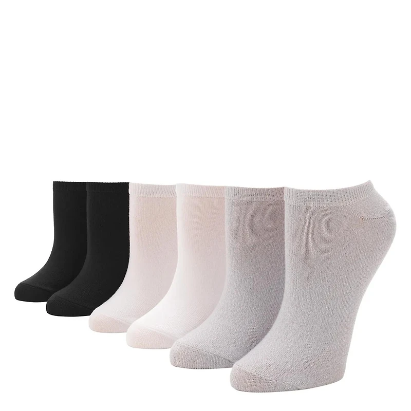 Women's 6 Pack Super Soft Liner Socks