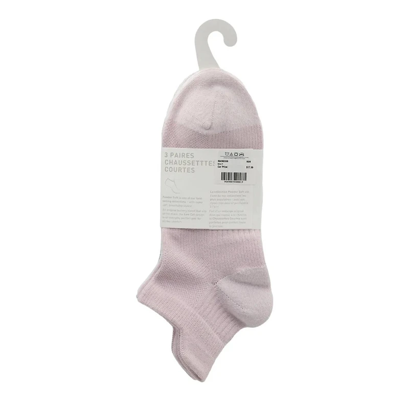 Women's Lemon 3-Pack Performance Low Cut Socks