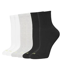 Women's 6 Pack Quarter Socks
