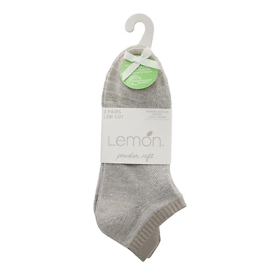 Women's 3-Pack Stratus Powder Ankle Socks