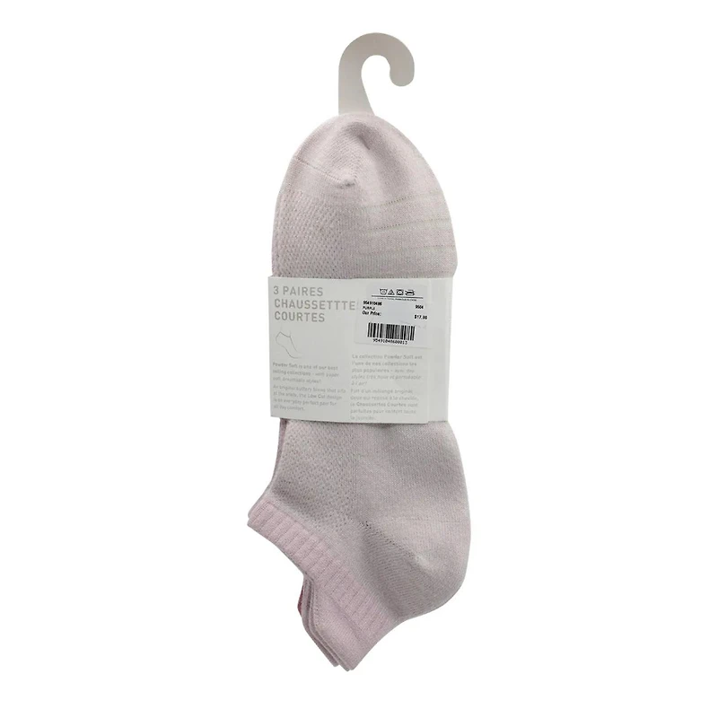 Women's 3-Pack Stratus Powder Ankle Sock