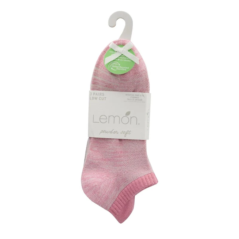 Women's 3-Pack Stratus Powder Ankle Sock
