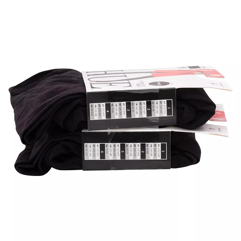 Women's Opaque Control Top Tights 2 Pack