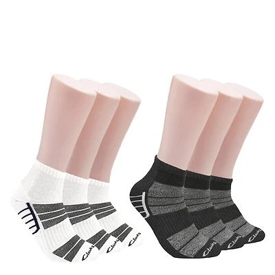 Men's 6-Pack Half Cushion Ankle Socks