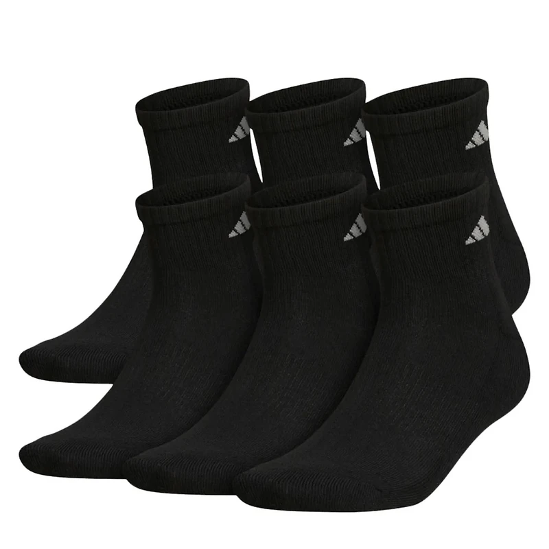Men's 6-Pack Cushioned Crew Socks