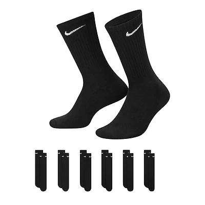 Men's 3 Pack Everyday Cushion Crew Socks