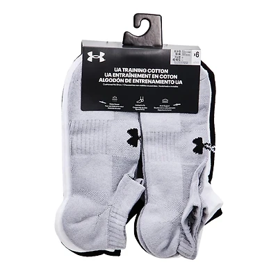 Men's Training 6PK No Show Socks