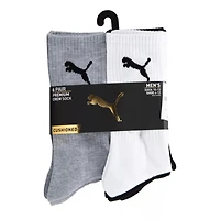 Men's 6-Pack Crew Socks