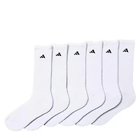 Men's 6-Pack Athletic Cushioned Crew Socks