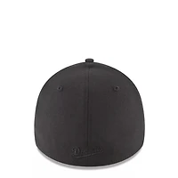 Los Angeles Dodgers MLB Blackout 39THIRTY Fitted Cap