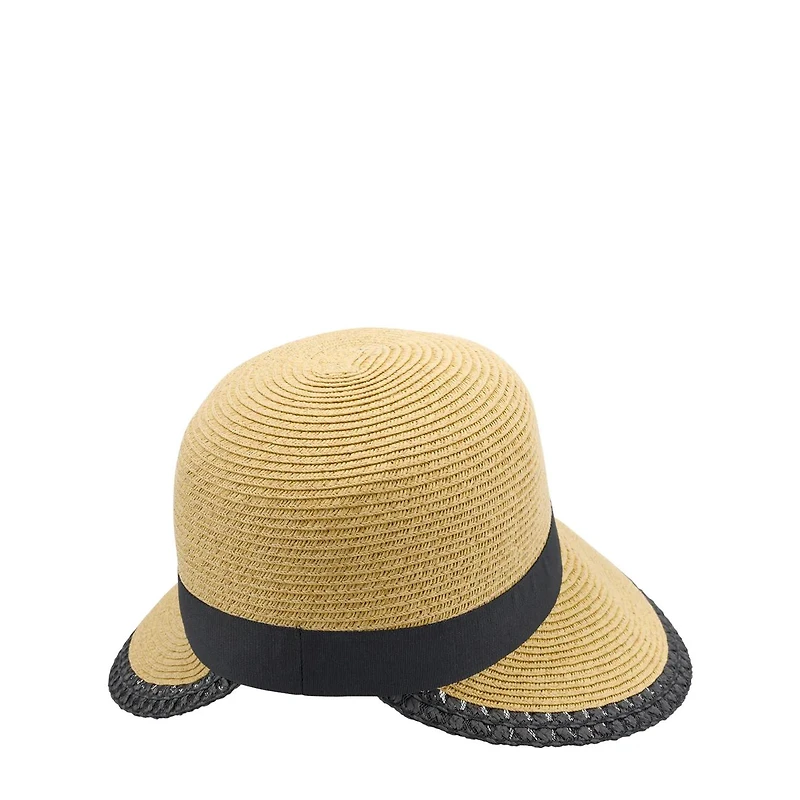 Women's Lace Edge Brimless Floppy Hat