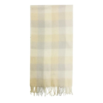Women's Square Plaid Scarf
