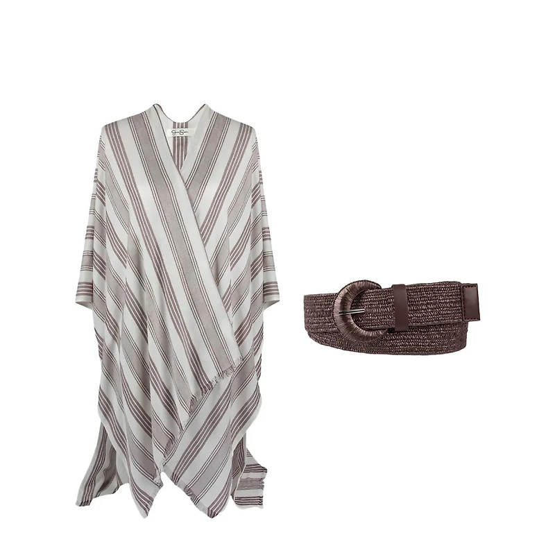 Women's Ruana and Belt