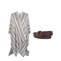 Women's Ruana and Belt