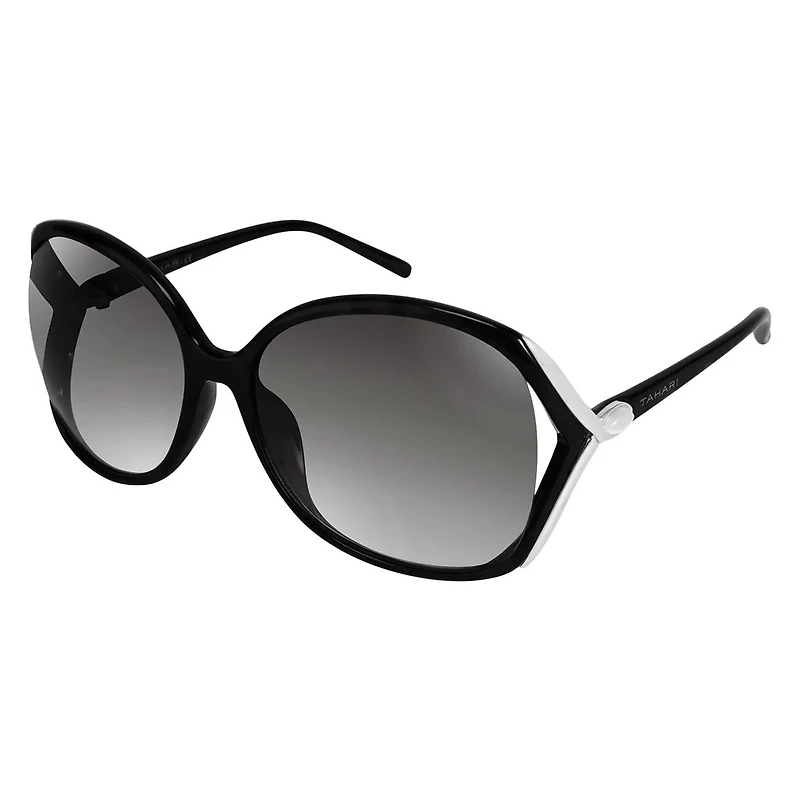 Glamour Vented Stone Round Sunglasses