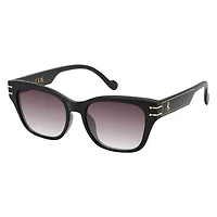 Women's Slim Angular Rectangle Sunglasses