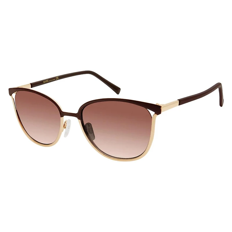 Women's Small Enml Vent Oval Sunglasses
