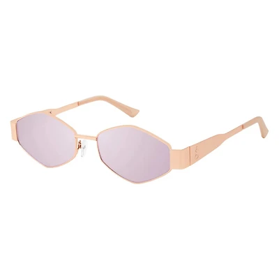 Women's Geo Slim Metal Sunglasses