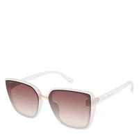 Womens' Glam Square Sunglasses