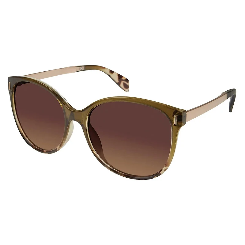 Women's Square Glam Cat Eye Sunglasses