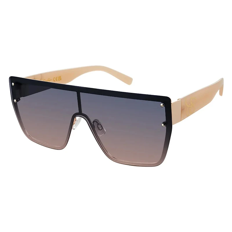 Women's Flat Top Shield Sunglasses