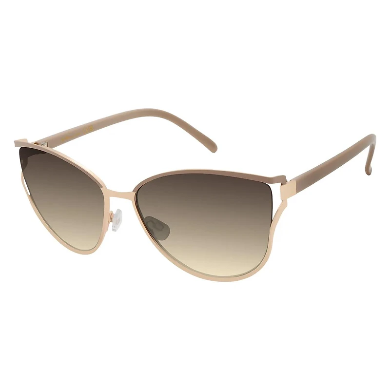 Women's Cateye Vented Enamel Sunglasses