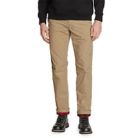 Voyager Flex Fleece-Lined Chino Pants
