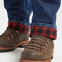 Eddie's Flex Flannel-Lined Jeans