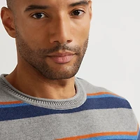 Signature Roll Neck Sweater - Stripe